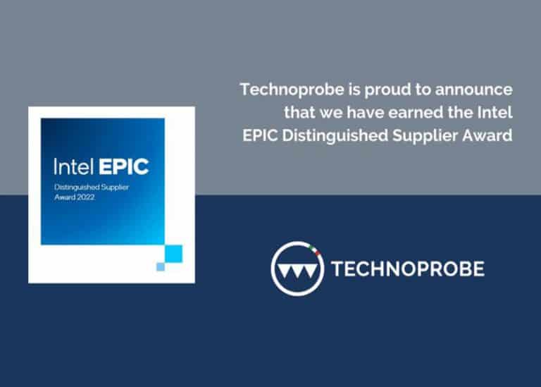 Intel premia l’italiana Technoprobe con l’EPIC Distinguished Supplier Award 2022