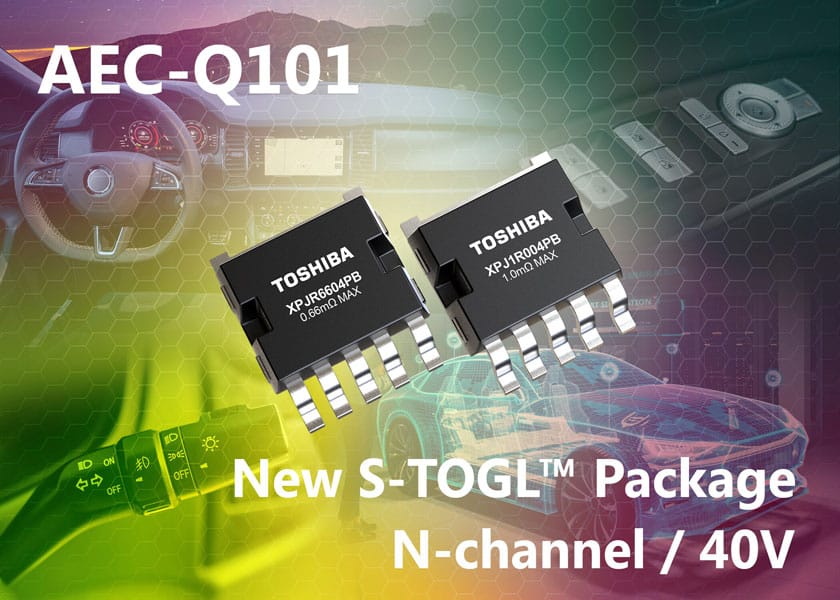MOSFET Toshiba in package S-TOGLTM