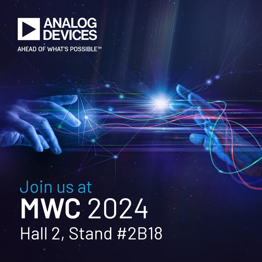 Analog Devices al Mobile World Congress 2024