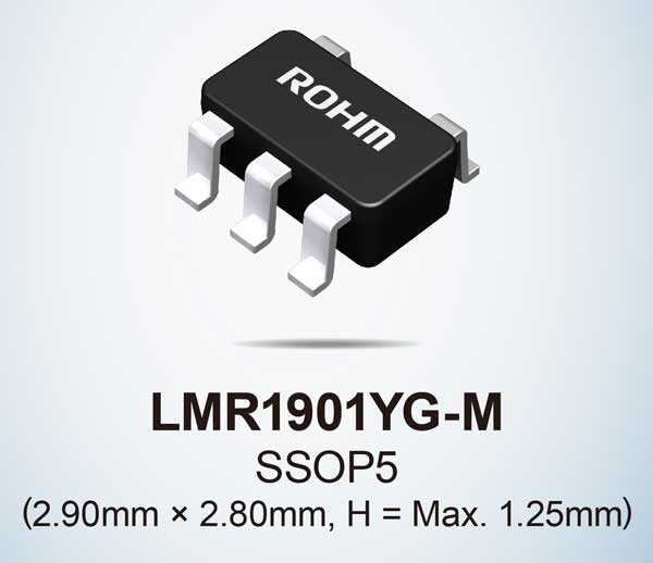 ROHM introduce l'amplificatore operazionale LMR1901YG-M