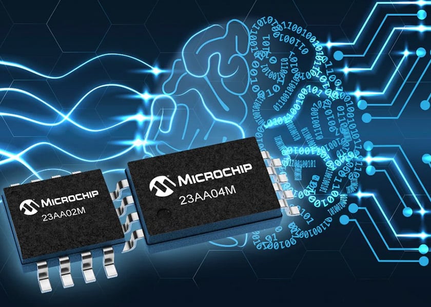 Microchip espande il suo portfolio di SRAM seriali