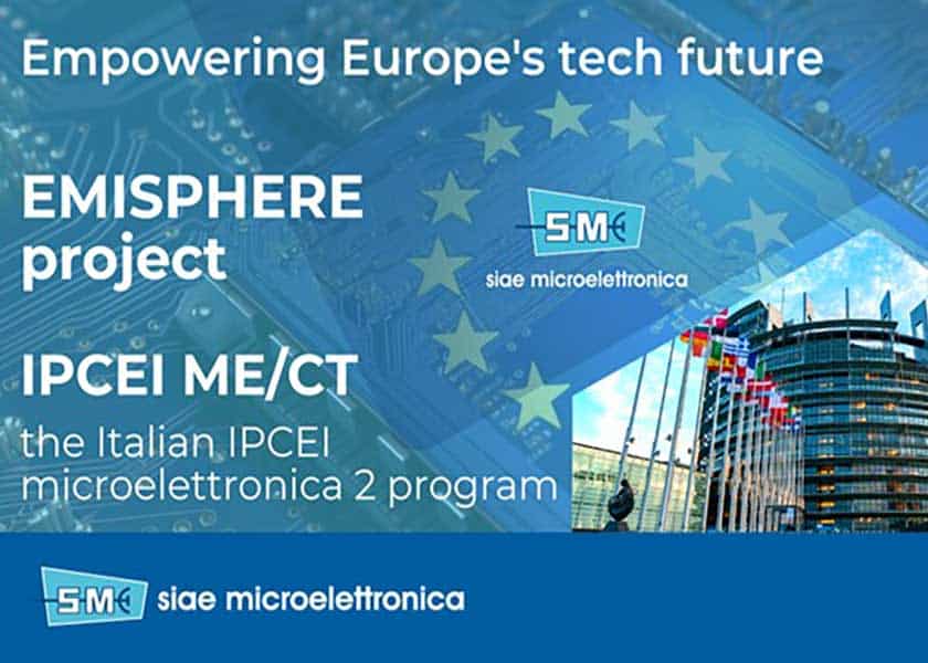 SIAE MICROELETTRONICA IPCEI 2