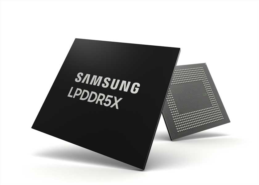 Samsung LPDDR5X 10.7 Gbps
