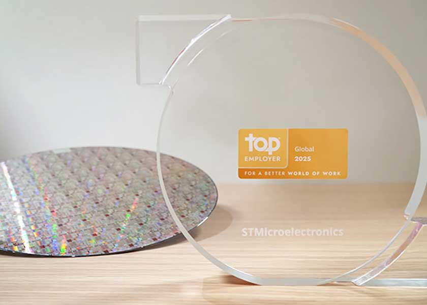 STMicroelectronics Global Top Employer 2025