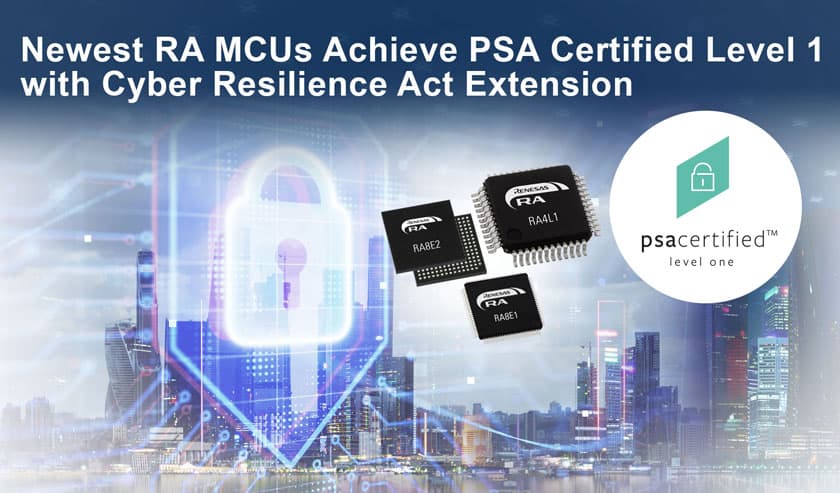Renesas PSA Certified Level 1