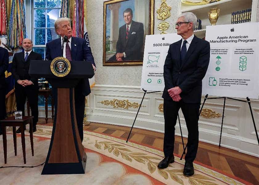 Trump: dazi al 100% sui semiconduttori