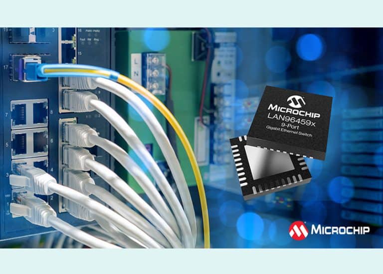 Microchip presenta una nuova famiglia di switch Gigabit Ethernet con TSN/AVB e ridondanza per applicazioni industriali