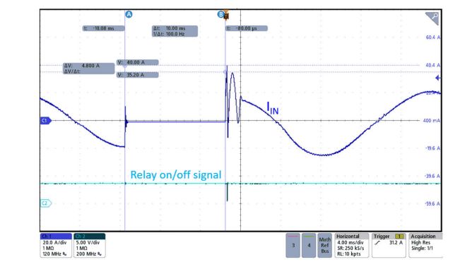 Come limitare la corrente di riavvio (re-rush current) nei sistemi PFC