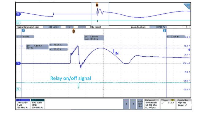 Come limitare la corrente di riavvio (re-rush current) nei sistemi PFC