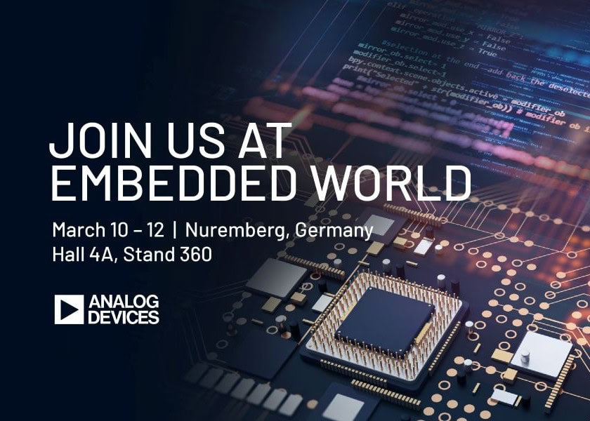 Analog Devices a Embedded World 2026