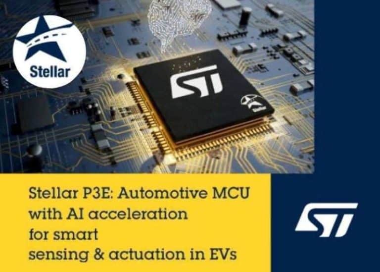 STMicroelectronics presenta il primo microcontrollore automobilistico smart edge con accelerazione AI 
