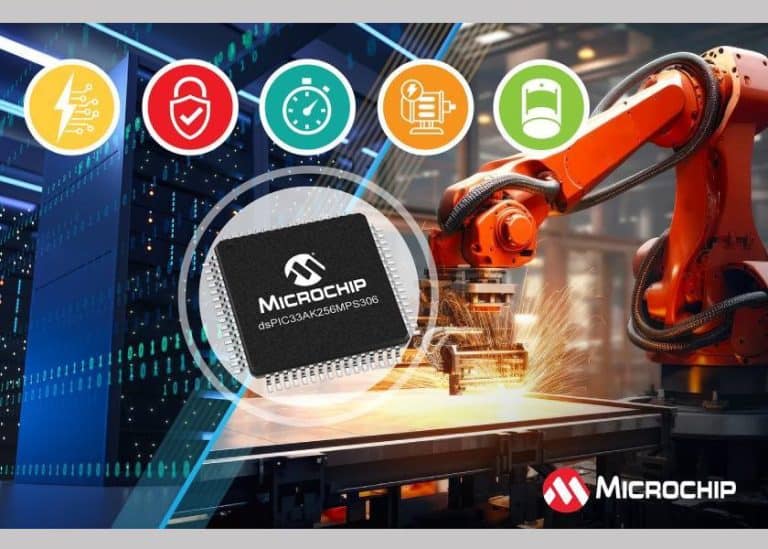 Microchip accelera sul controllo real-time: nuove varianti e performance potenziate per la famiglia dsPIC33A