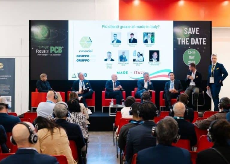 Focus On PCB 2026: due giorni di conferenze tra AI in produzione, supply chain e politica industriale europea