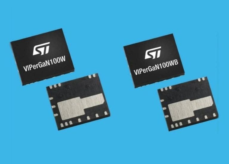 STMicroelectronics presenta i convertitori VIPerGaN da 100 W per elettrodomestici a basso consumo energetico